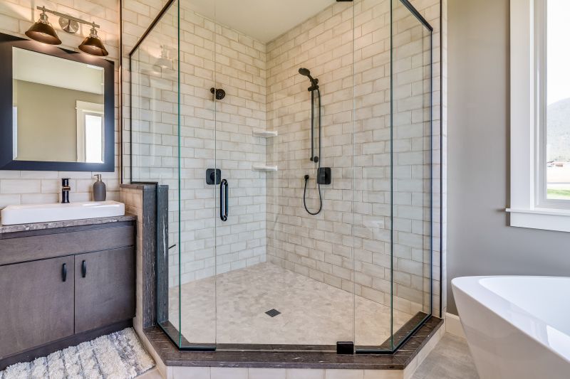 Beautiful Shower Installation